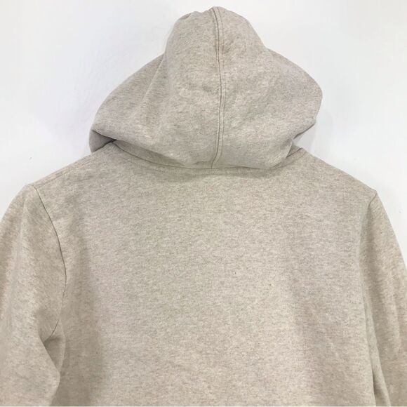 The North Face Light Gray Colorful Logo Hooded Pullover Sweatshirt - Picture 9 of 16
